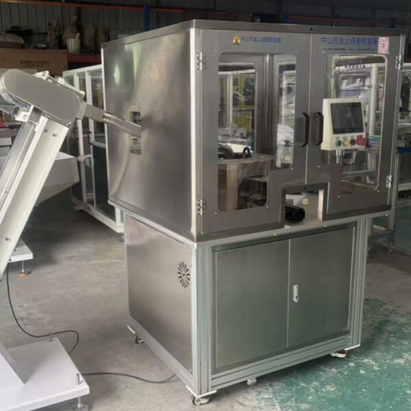 Golf ball north and south polepolishing machine